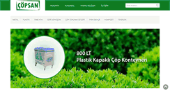 Desktop Screenshot of copsancopkonteyner.com